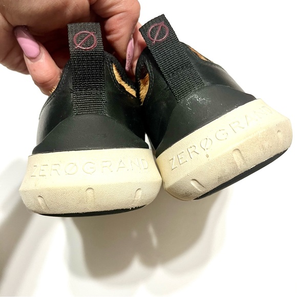 Cole Haan ZeroGran Calf Hair Leopard Women Sneakers size 7.5 - Picture 5 of 11